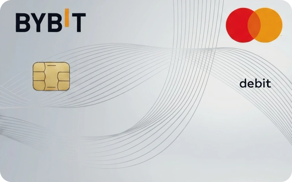 Bybit Card 品牌卡面示意