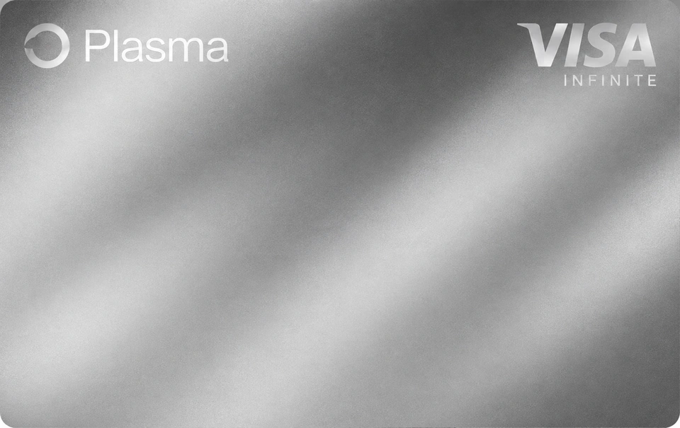 Plasma One Platinum 品牌卡面示意
