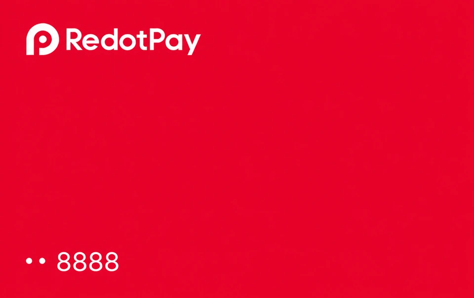 RedotPay 品牌卡面示意